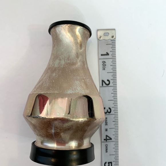 Vintage Salt And Pepper Shakers From West Germany Brushed Finish - Picture 9 of 9